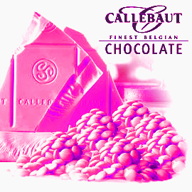 Horúca čokoláda - Ružová RUBY beglická čokoláda