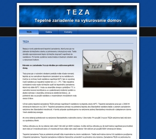 Web site TEZA